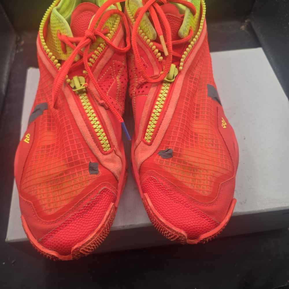 Nike Red and Yellow‎ Athletic Shoes